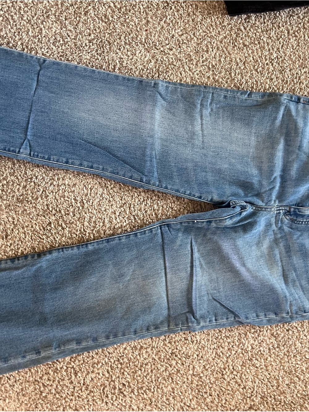 Madewell Classic Straight-Leg Denim in Medium Wash Blue
